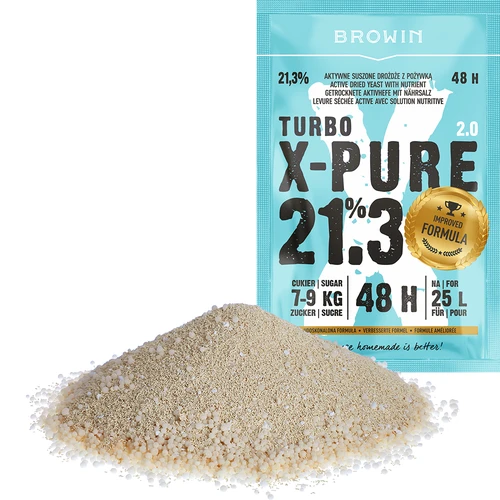 Turbo kvas X-Pure 21,3% 48h, 25 L - 3