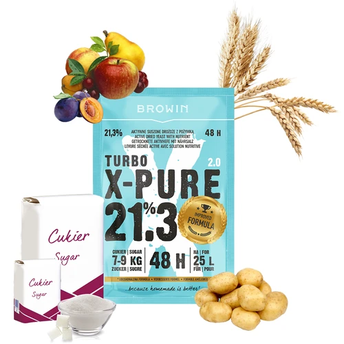 Turbo kvas X-Pure 21,3% 48h, 25 L - 4