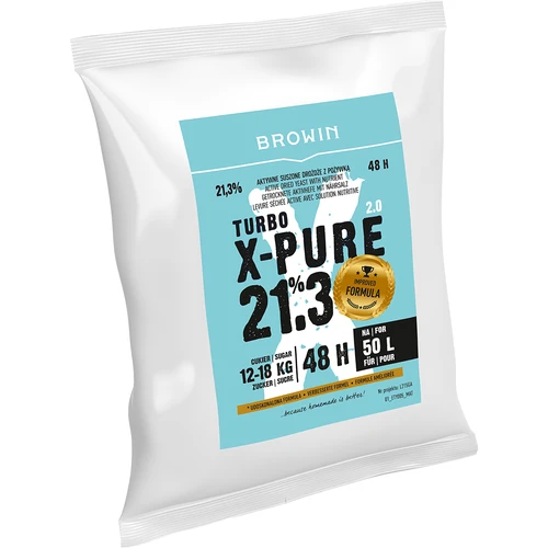 Turbo kvas X-Pure 21,3 %, 50 L - 3