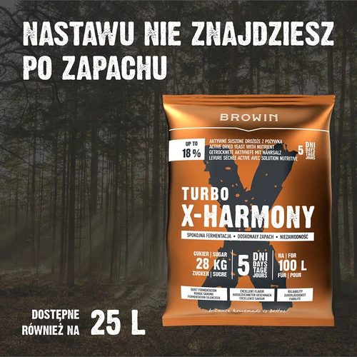 Turbokvas X-Harmony 18 %, 100 L, 360 g - 7