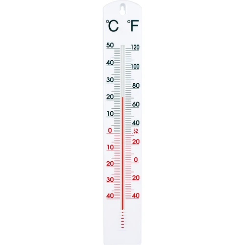 Univerzalni beli termometer (-40 °C do +50 °C) 40 cm  - 1 