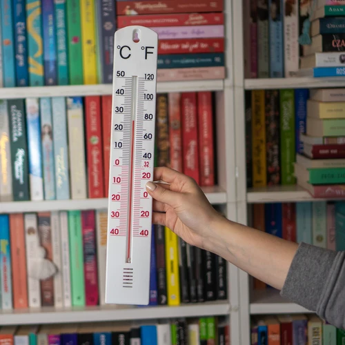 Univerzalni beli termometer (-40 °C do +50 °C) 40 cm - 3