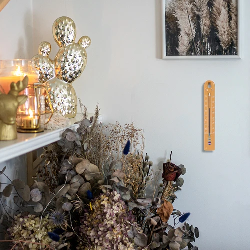 Univerzalni termometer (od -30 do +50 °C), 17 cm, svetlo rjav - 6