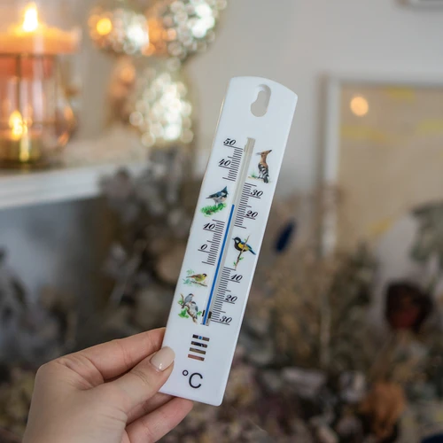 Univerzalni termometer z grafiko – ptice (-30 °C do +50 °C) 20 cm - 3