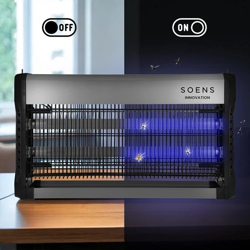 UVA svetilka proti insektom 40 W, srebrna - 8