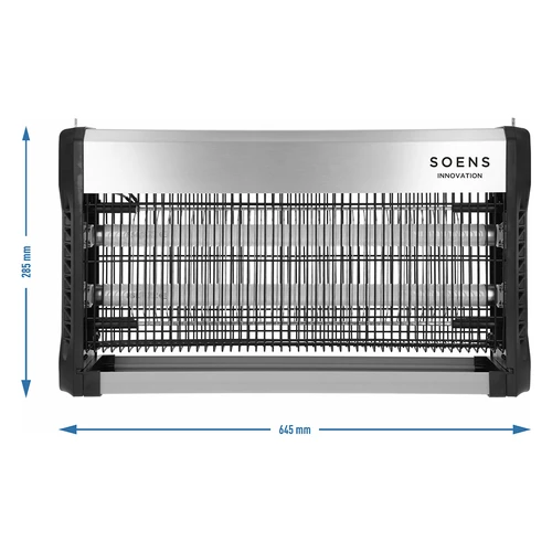 UVA svetilka proti insektom 40 W, srebrna - 4