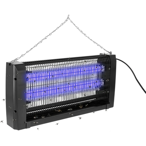 UVA svetilka za uničevanje žuželk 20 W, črna - 3