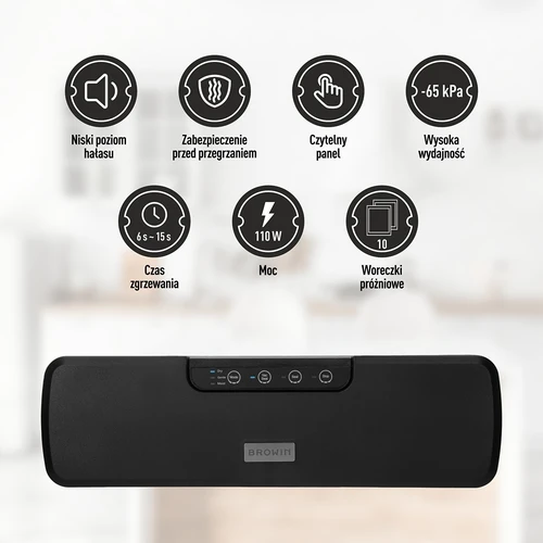 Vakuumski varilnik - večnamenski, črn - 7