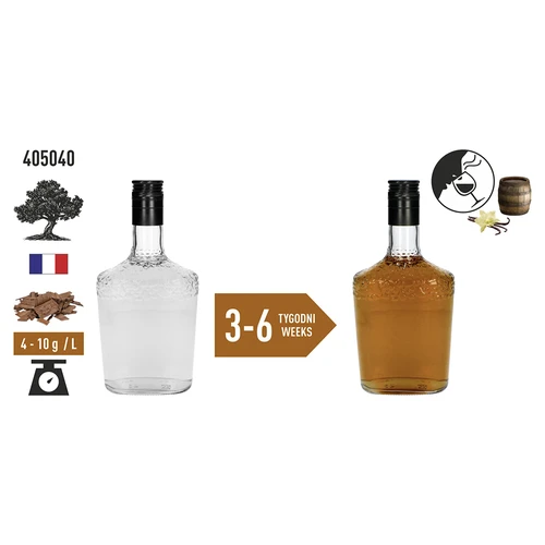 Vanilijevi hrastovi lističi, močno tostirani, 20g - 6