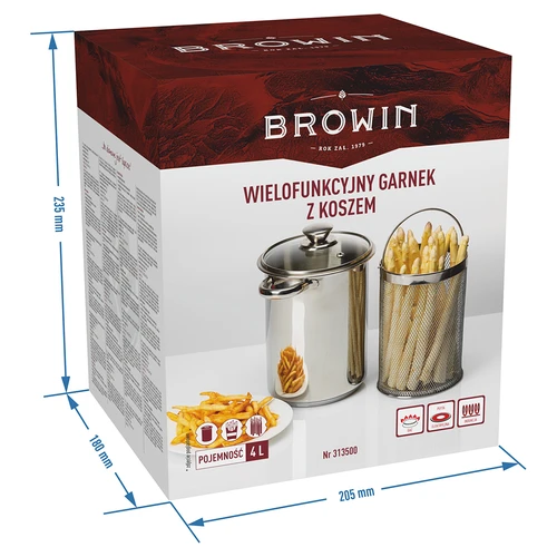 Večnamenski lonec s košaro - 6