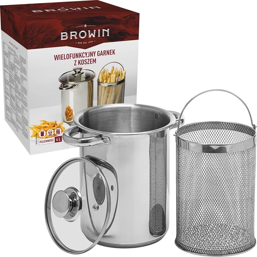 Večnamenski lonec s košaro - 4