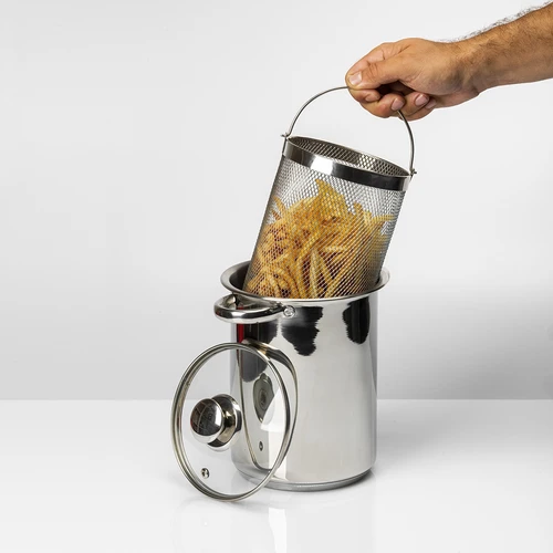 Večnamenski lonec s košem in šunkovarjem - 14