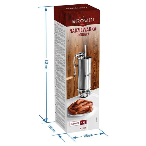 Vertikalna polnilka za klobase 4 kg - 11