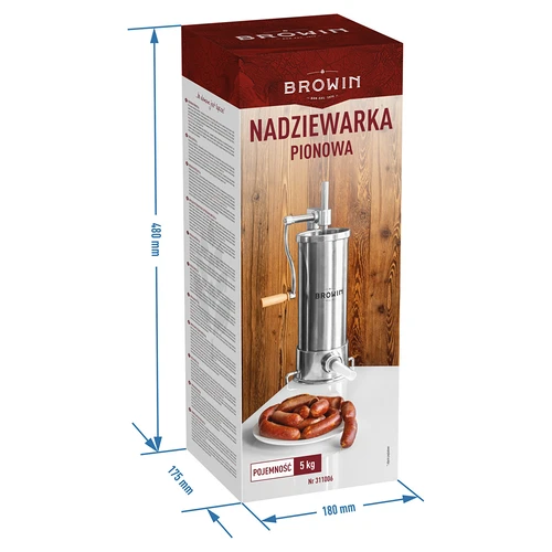 Vertikalna polnilka za klobase 5 kg - 11