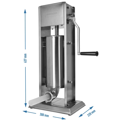 Vertikalna polnilka za klobase Premium 5 L - 12