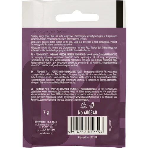 Vinski kvas Fermivin 7013, 7 g - 2