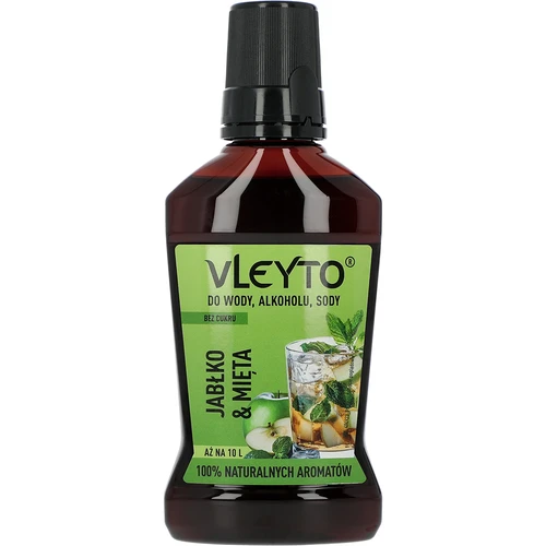 VLEYTO Meta & Jabolko – esenca z naravnimi aromami, 250 ml
