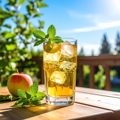 VLEYTO Meta & Jabolko – esenca z naravnimi aromami, 250 ml - 8