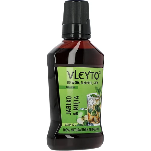 VLEYTO Meta & Jabolko – esenca z naravnimi aromami, 250 ml - 3
