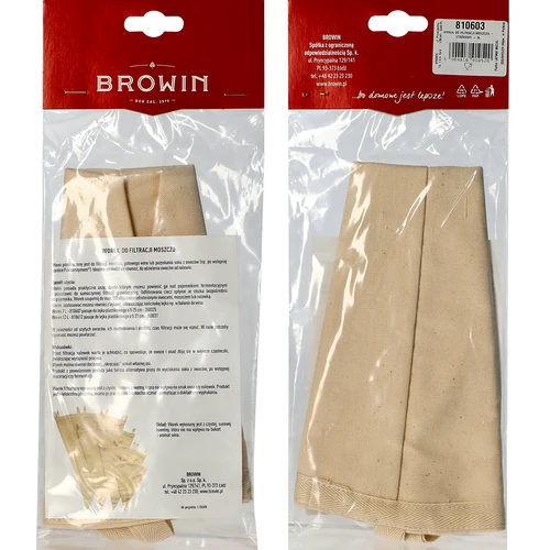 Vreča za filtracijo vina, tinktur - stožčasta, 3 L - 2