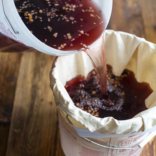 Vreča za filtriranje tinktur in likerjev z ojačanim dnom - 7