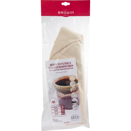 Vreča za filtriranje tinktur in likerjev z ojačanim dnom - 8