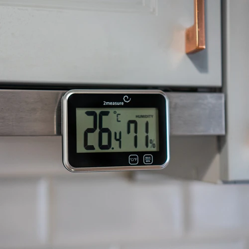 Vremenska postaja – elektronska, brezžična, črna - 10