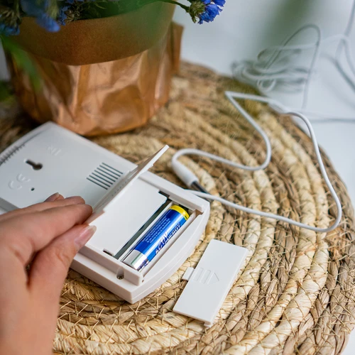 Vremenska postaja – elektronska, s sondo, bela - 12