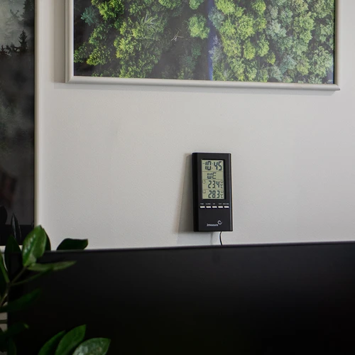 Vremenska postaja – elektronska, s sondo, črna - 6