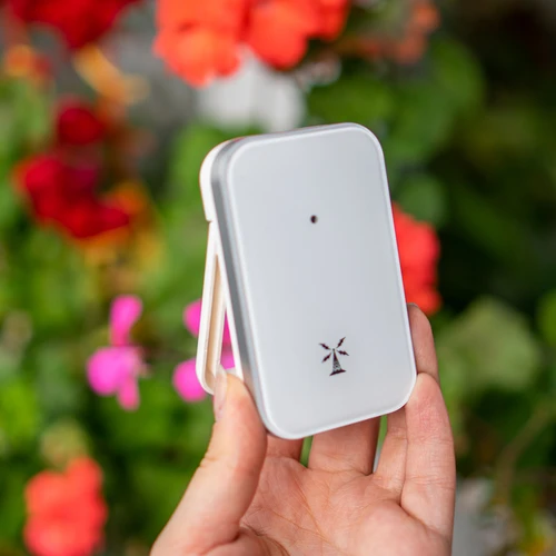 Vremenska postaja RCC, DCF – elektronska, brezžična, osvetljen senzor, bela - 14