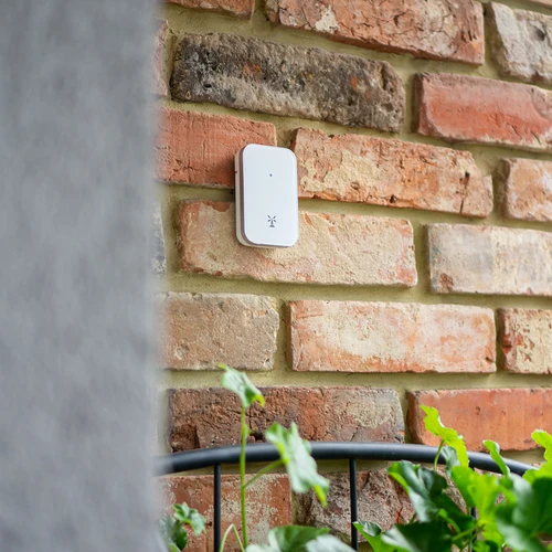 Vremenska postaja RCC, DCF – elektronska, brezžična, osvetljen senzor, bela - 16