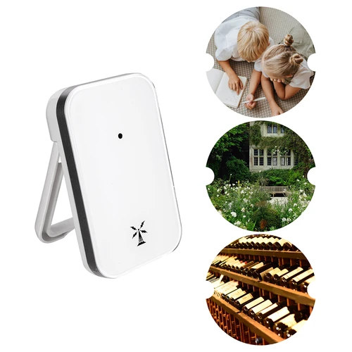 Vremenska postaja RCC, DCF – elektronska, brezžična, osvetljen senzor, bela - 18