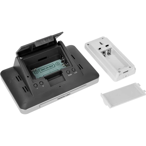 Vremenska postaja RCC – elektronska, brezžična, z osvetljenim senzorjem, črna - 8