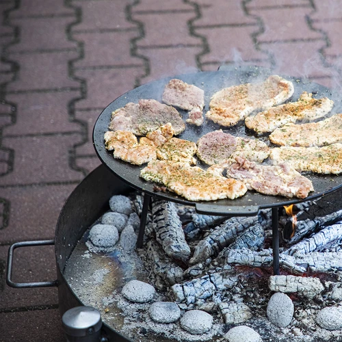 Vrtno kurišče ø 60 cm varjeno - 9