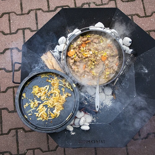 Vrtno kurišče ø 70 cm - v loft slogu - 14