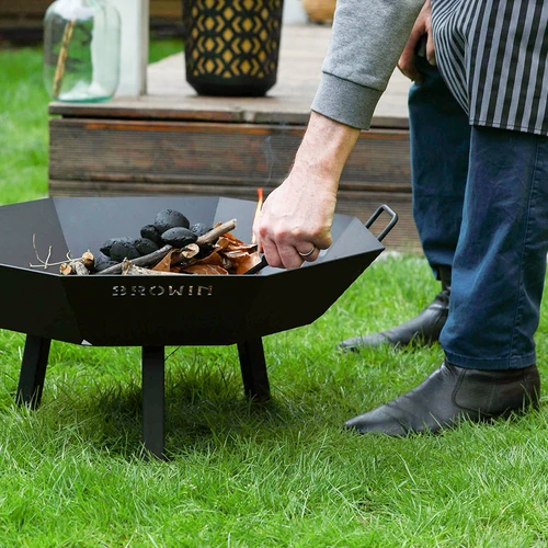 Vrtno kurišče ø 80 cm - v loft slogu - 9