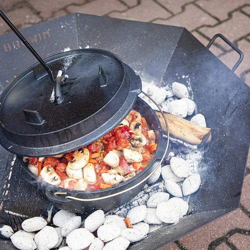 Vrtno kurišče ø 80 cm - v loft slogu - 12