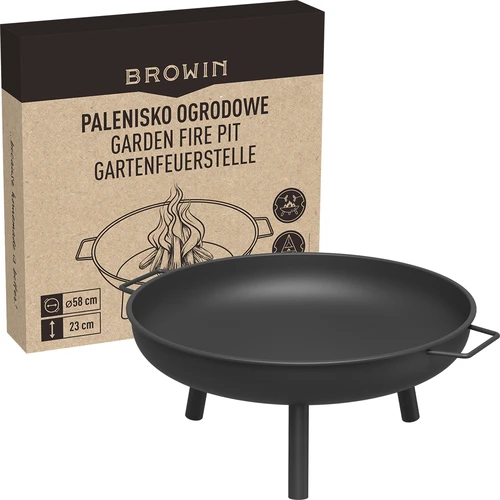 Vrtno kurišče Ø58 cm, okrogla skleda - 8