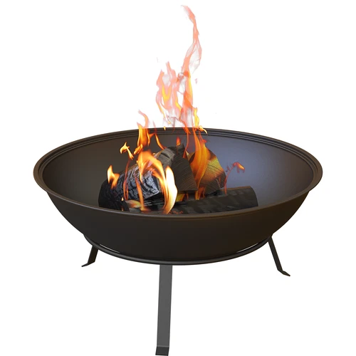 Vrtno kurišče z rešetko, Ø55 cm, okroglo, skledasto - 6