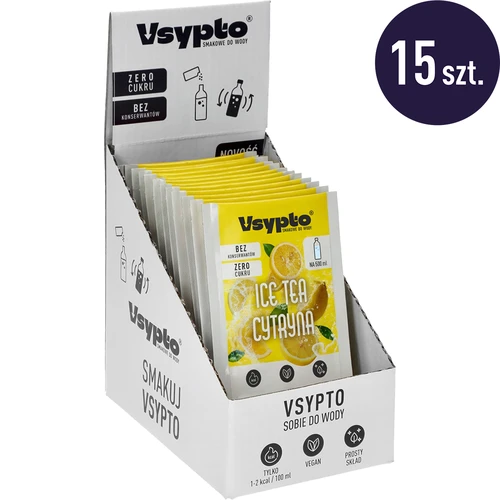 Vsypto Ice Tea Limona - paket 15x3g - 2