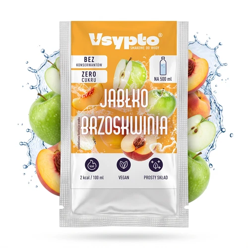 VSYPTO okus Jabolko Breskev, 3 g