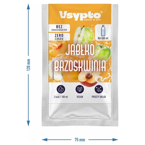 VSYPTO okus Jabolko Breskev, 3 g - 4