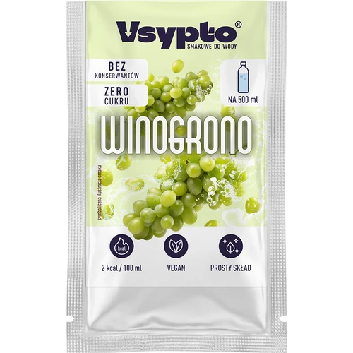 VSYPTO z okusom grozdja, 3 g - 2