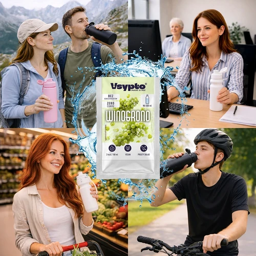 VSYPTO z okusom grozdja, 3 g - 7