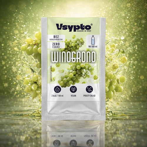 VSYPTO z okusom grozdja, 3 g