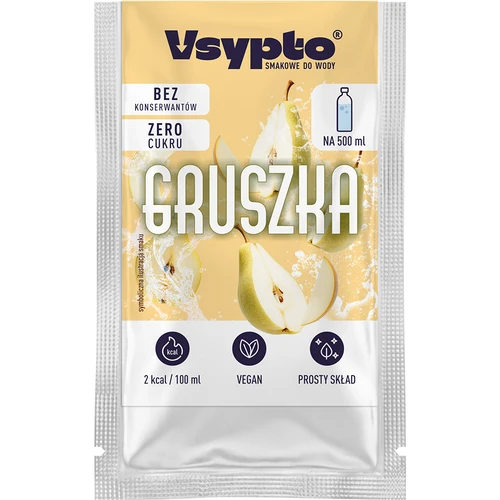 VSYPTO z okusom hruške, 3 g - 2