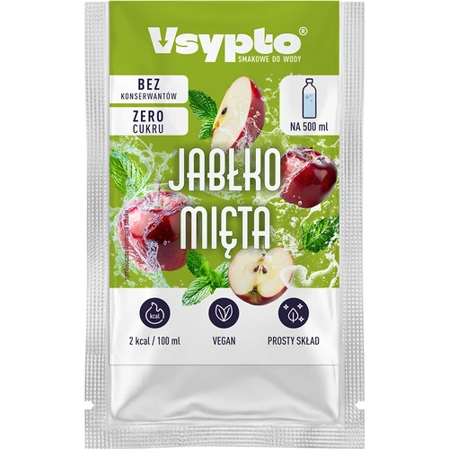 VSYPTO z okusom jabolko-meta, 3 g - 2