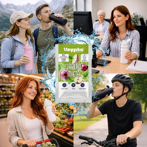 VSYPTO z okusom jabolko-meta, 3 g - 7