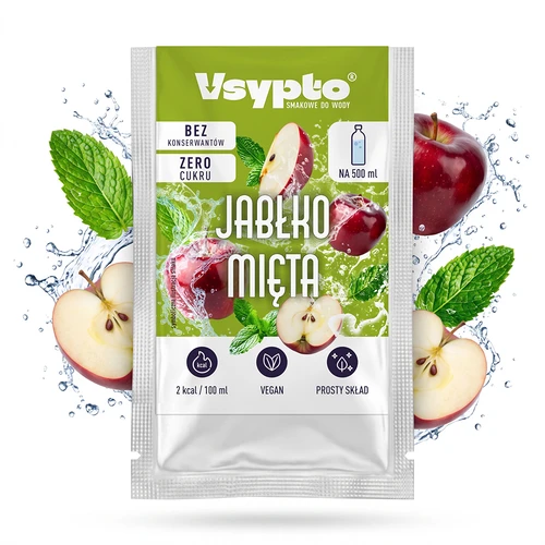 VSYPTO z okusom jabolko-meta, 3 g