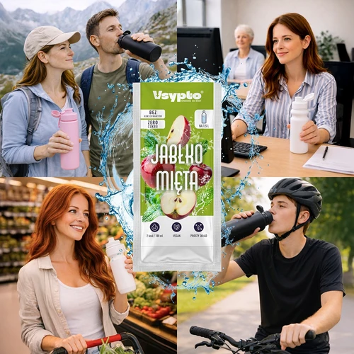 VSYPTO z okusom jabolko-meta, 9 g - 7